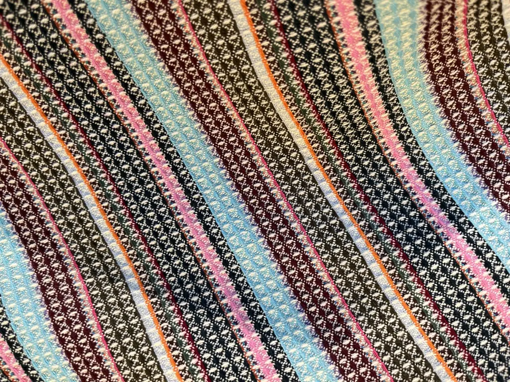 Tissus L'origami Fouta rayée.webp
