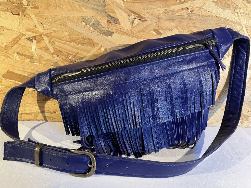 Collection Indy Junior (cuir) (Violet)